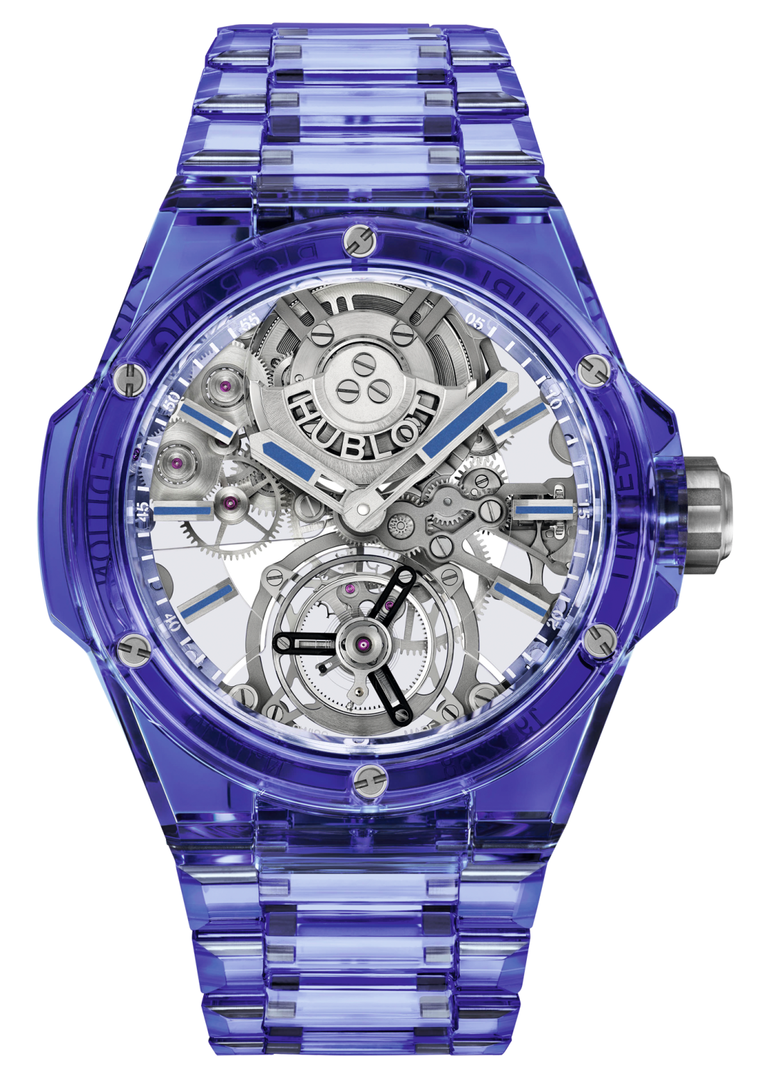 BIG BANG INTEGRATED TOURBILLON FULL BLUE SAPPHIRE