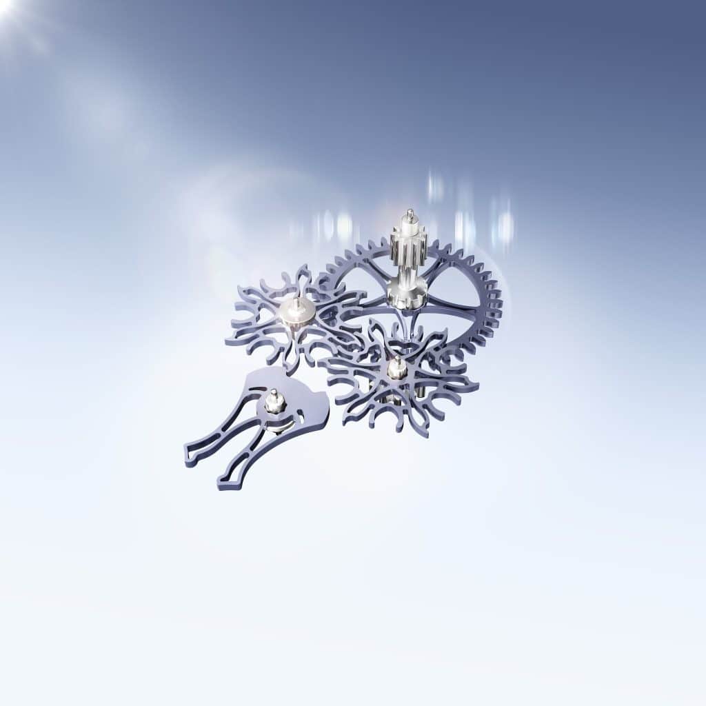 El innovador escape Dynapulse de Rolex.